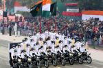 Glimpses of Full Dress Rehearsal of Republic Day Parade 2022, at Rajpath on January 23, 2022.