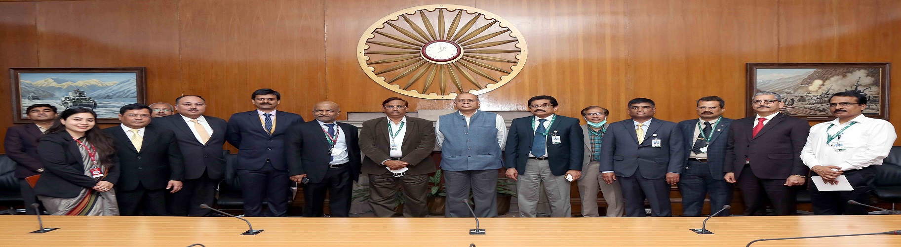 MoU signed between Ministry of Defence and CSC e-Governance Services India Limited to onboard pension services under the System for Pension Administration Raksha SPARSH in the presence of Defence Secretary Dr Ajay Kumar in New Delhi on February 24 