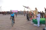 Veer Naari flags off NCC countrywide Mega Cyclothon