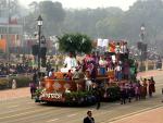 Glimpses of 75th Republic Day Parade at Kartavya Path, New Delhi on January 26, 2024.