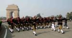 Glimpses of Full Dress Rehearsal of Republic Day Parade at Kartavya Path, New Delhi on January 23, 2024