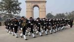 Glimpses of Full Dress Rehearsal of Republic Day Parade at Kartavya Path, New Delhi on January 23, 2024