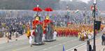 Glimpses of Republic Day Parade at Rajpath on January 26, 2022.