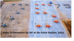 India 75 formation IAF at Air Force Station Sulur