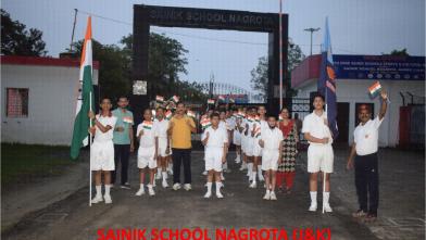 Har Ghar Tiranga, Sainik School Nagrota